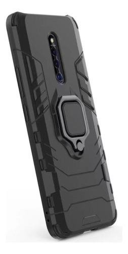 Funda Protectora De Pc Y Tpu Negra For Vivo X27 Pro