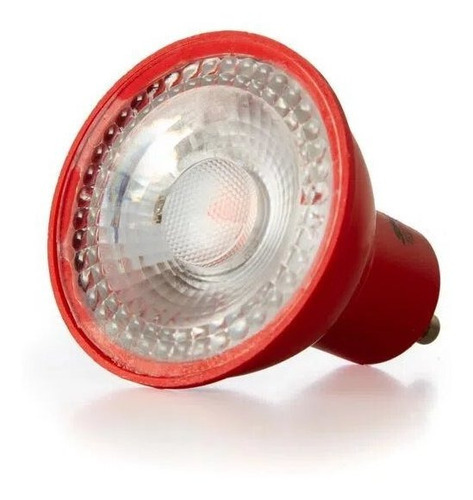 Dicroica Led Colores 4w Sica Rosca Gu10 220v