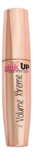 Máscara De Pestañas Pink Up Volume Xtreme Resistente Al Agua Color Negro