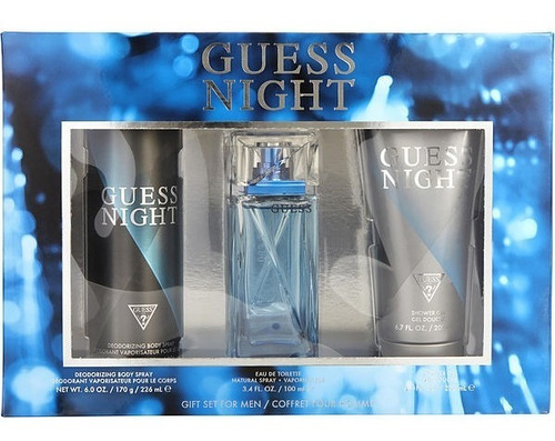 Perfume Set Guess Night 3 Piezas 100ml