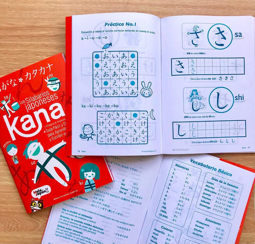 Imagen 2 de 9 de Libro Didáctico Kana Para Empezar El Aprendizaje Del Japonés