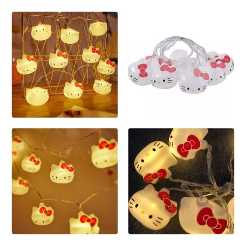 Serie De Luces  Hello Kitty, Luces Arbol De Navidad 2.5 Mts