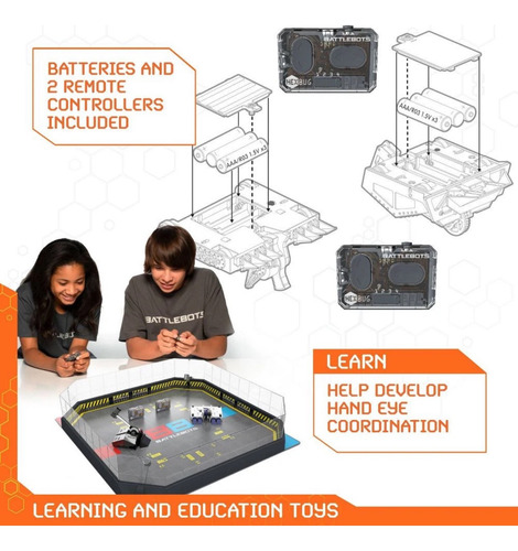Hex Bots Battlebots Arena (Usado)