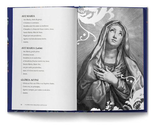 O Livro Das Orações Católicas: Capa Terço, De Maquinaria Dei Gloriam. Editorial Maquinaria Editorial, Capa Dura, Edição 1 Em Português, 2025