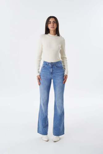 Jean De Mujer Oxford Elastizado - Austin