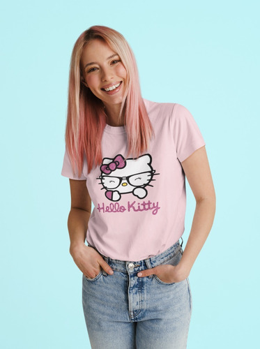 Polera De Mujer Hello Kitty + Llavero De Regalo