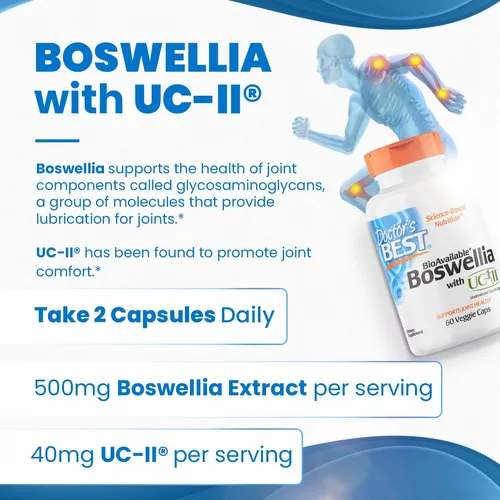 Doctors Best Extracto De Boswellia Con Uc-ii