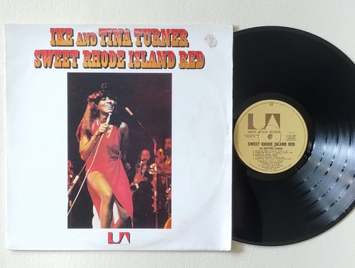Ike & Tina Turner Sweet Rhode Island Lp 1ed 1974 Nm/vg+