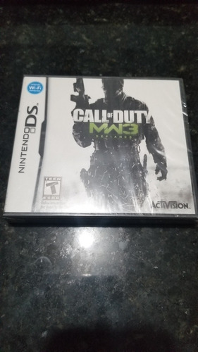 Call Of Duty Mw3 Nintendo Ds Novo Lacrado Envio Por Cr