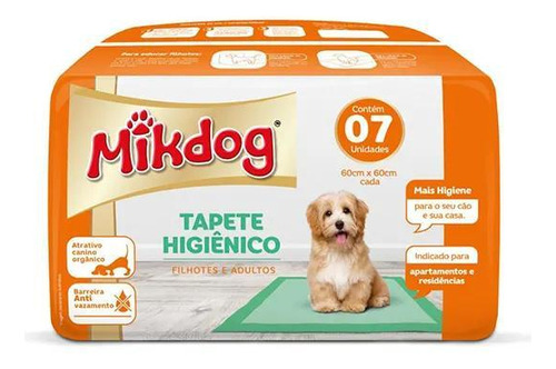 Tapete Higienico Mikdog 7un