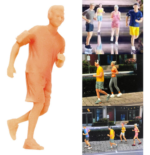 Figura De Sin Pintar 1/64, Accesorios De Película Estilo B