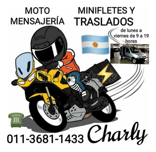 Moto Mensajería Y Mini Flete