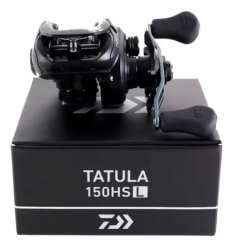 Reel rotativo Daiwa Tatula 150HSL Tatula 150HSL izquierdo color negro