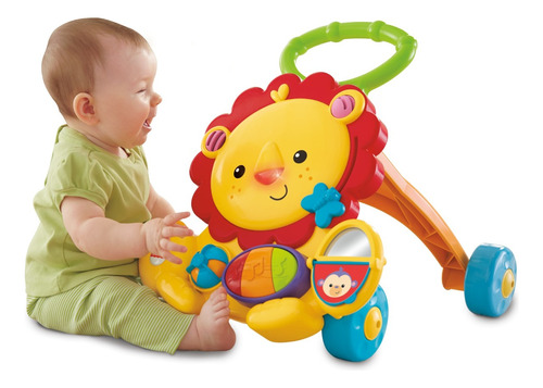 Andadera Caminador Leon Fisher Price Luces Sonidos Para Bebe