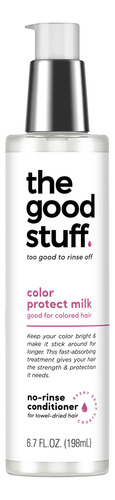 The Good Stuff Color Protect - Acondicionador De Leche, 6.7