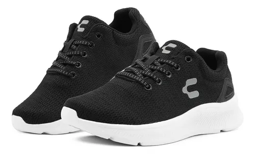 Tenis Charly Running Light Sport Mujer Textil Negro 22 26 Env o