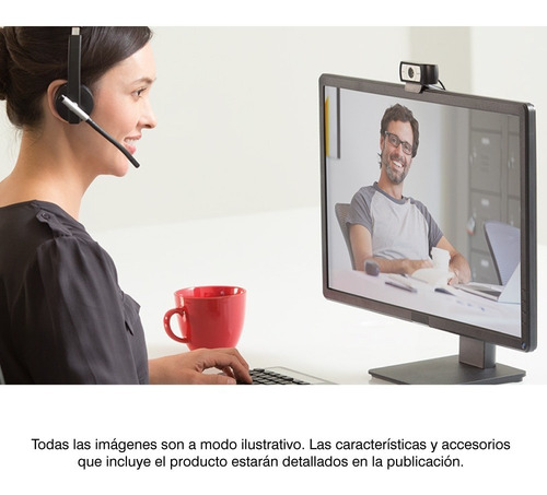 Imagen 8 de 8 de Webcam Logitech C930e Usb 1920x1080 Hd Vision 90 Grados Pce