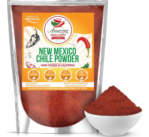 New Mexico Chili Powder (4oz)  Natural And Premium. Great F