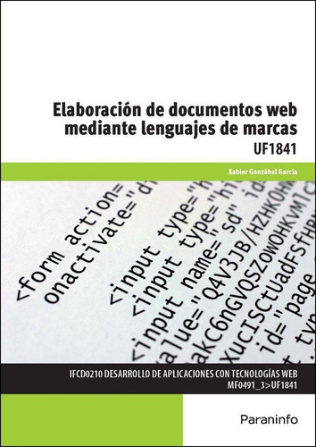 Libro Elaboracion Documentos Web Mediante Lenguajes De Ma...