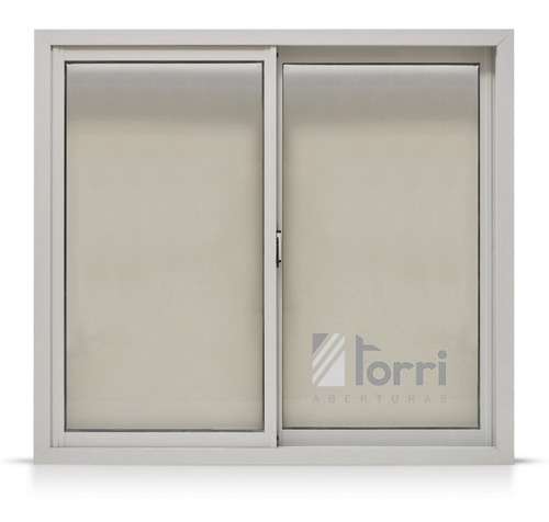 Super Oferta! Ventana Aluminio Blanco Herrero 100x100 Vidrio