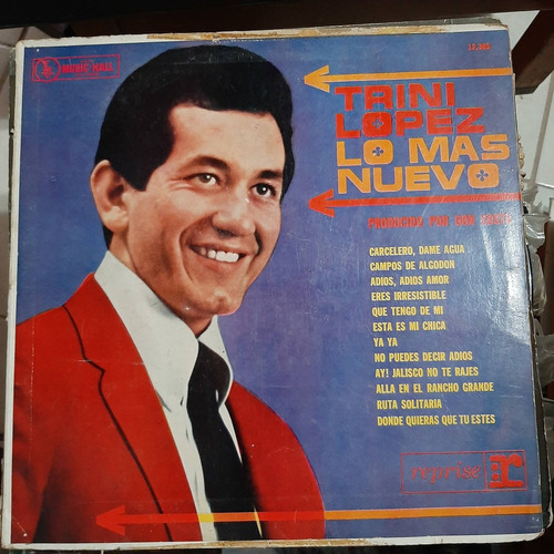 Vinilo Trini Lopez Lo Mas Nuevo H M6