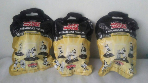 Disney Sobre Sorpresa Mickey Mouse Domez (lote 3 Pzas) (Usado)