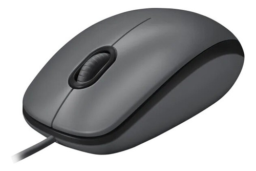 Mouse Logitech M90 Alámbrico Usb 1000dpi Negro/gris