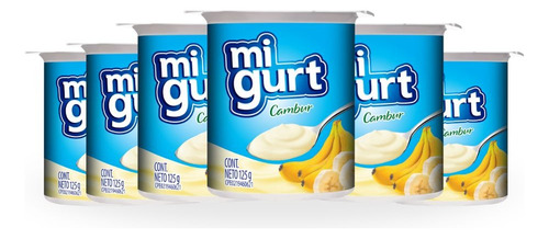 Yogurt Migurt De Cambur 125g Pack 6und 