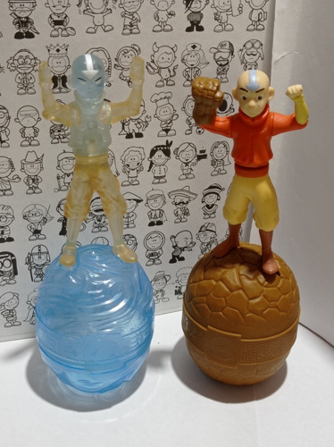 Avatar Aang La Leyenda Colección Mcdonalds 2008