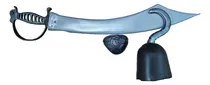 Comprar Disfraz Set De Pirata Espada Garfio Y Parche Halloween