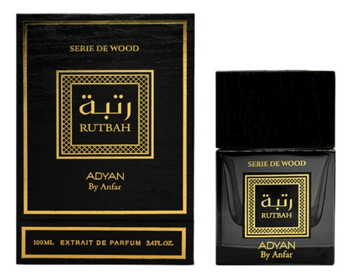 Adyan Serie De Wood Rutbah 100ml Silk Perfumes Original