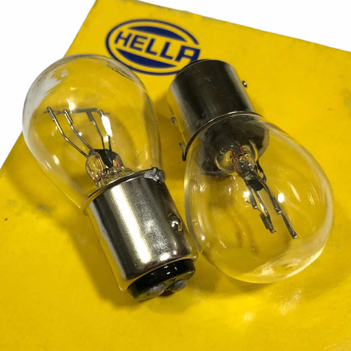 Set 4x Focos Hella 1034 24v 21/5w Halógeno 2 Polos Camiones