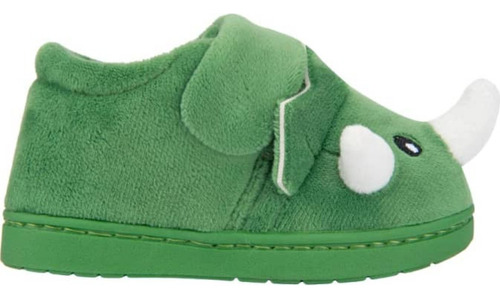Pantufla Dinosaurio Velcro Niños Schatz Kids Verde