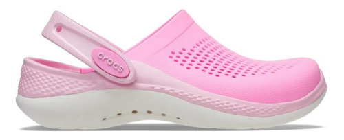 Zuecos Para Niñas Crocs Literide 360 Clog Rosa Originales