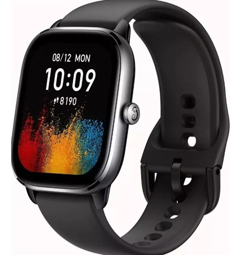 Relogio Amazfit Gts 4 Mini Smartwatch New Alexa Gps Preto