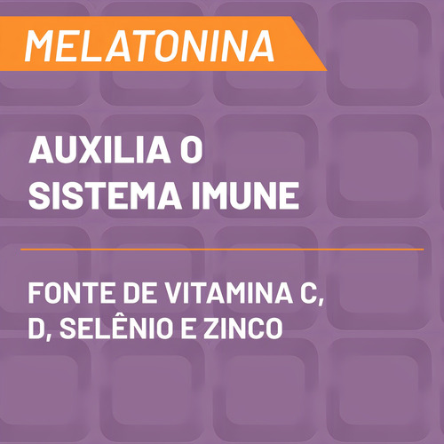 Suplemento Alimentar Vitasay Melatonina + Imunidade 30 Cáps