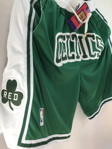 Short Nba Boston Celtics 75 Aniversario Verde Musgo Celtics Xxl