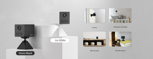 Cámara Ezviz Cs-bc2 Wifi 2mp Recargable Hogar Inteligente