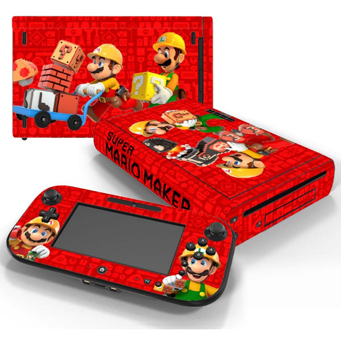 Skin Nintendo Wii U Vinilo Personalizado A Eleccion #049-054