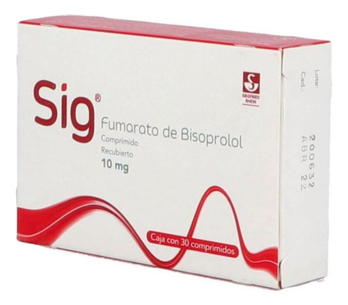 Sig 10 Mg Caja Con 30 Comprimidos