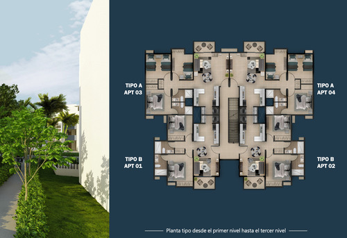 East Town Apartamentos Tipo B Con Terraza En Venta En Bávaro