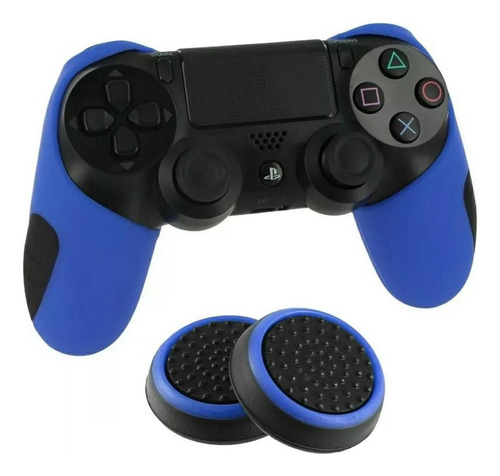 4 Par De Grip Borracha Para Controle Ps4 Ps3 Ps2 Xbox360 One