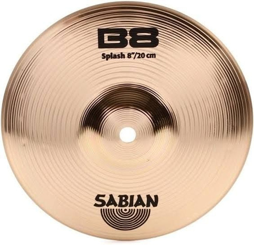 Platillo Splash Sabian B8 08sp 8 Pulgadas