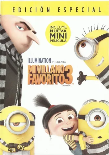 Mi Villano Favorito 3 | Dvd Película Nueva
