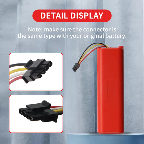 Bateria 14.4v 5600mah Para Xiaomi Roborock S5 S6 S7 Y Otros.