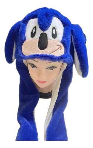 Gorritos Kawaii Con Luces Mueven Orejas Sonic 