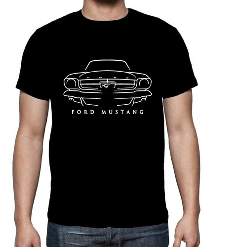 Remera Ford Mustang Autos Algodón Calidad (premium)
