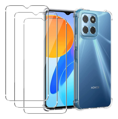 Funda Case Mas Vidrio Templado Para Honor X8 5g / X6 4g