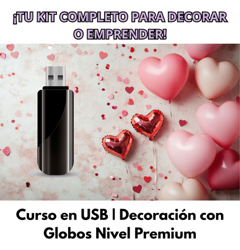Curso En Usb Decoracion Con Globos