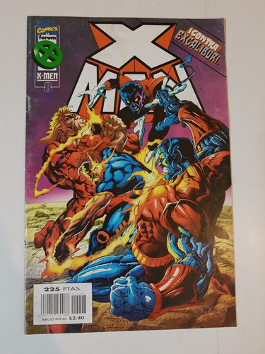 Marvel - X-men Contra Excalibur - Vol. 2 Nro. 8 L355